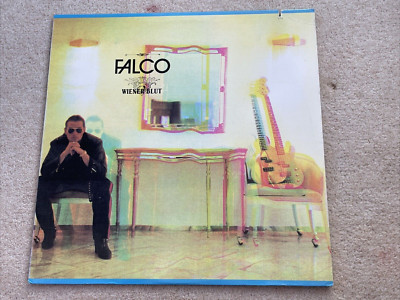 12'' FALCO Wiener Blut LP Vinyl 1988 SIRE Ex Electronic Synth Pop 1-256901