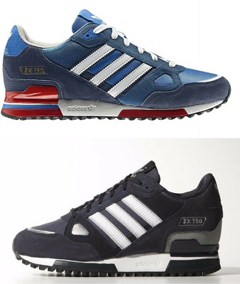 adidas zx 750 marine hellblau