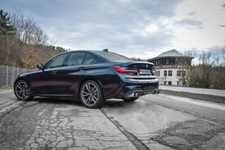 EISENMANN Klappen Sportauspuff je 2x90mm silber BMW 3er G21 Touring M340i xDrive