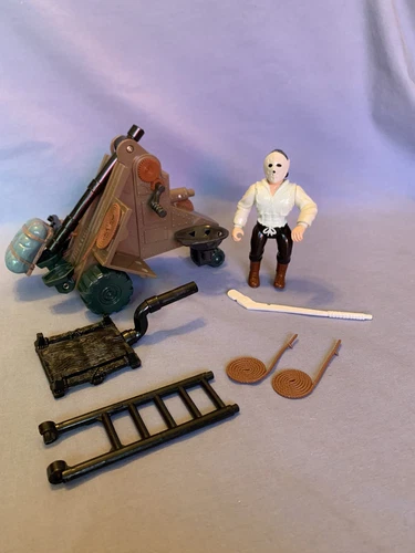 1992 Vintage TMNT Movie III Turtlepult Catapult w/Whit (Casey Jones) RARE!