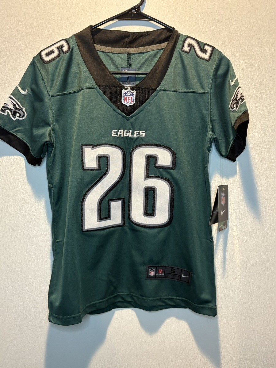 New! YOUTH Small (Age 8-10) Philadelphia Eagles Barkley #26