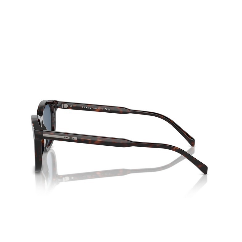 Prada Women Sunglasses Radica Tortoise Blue Square PRA21S  display picture 3