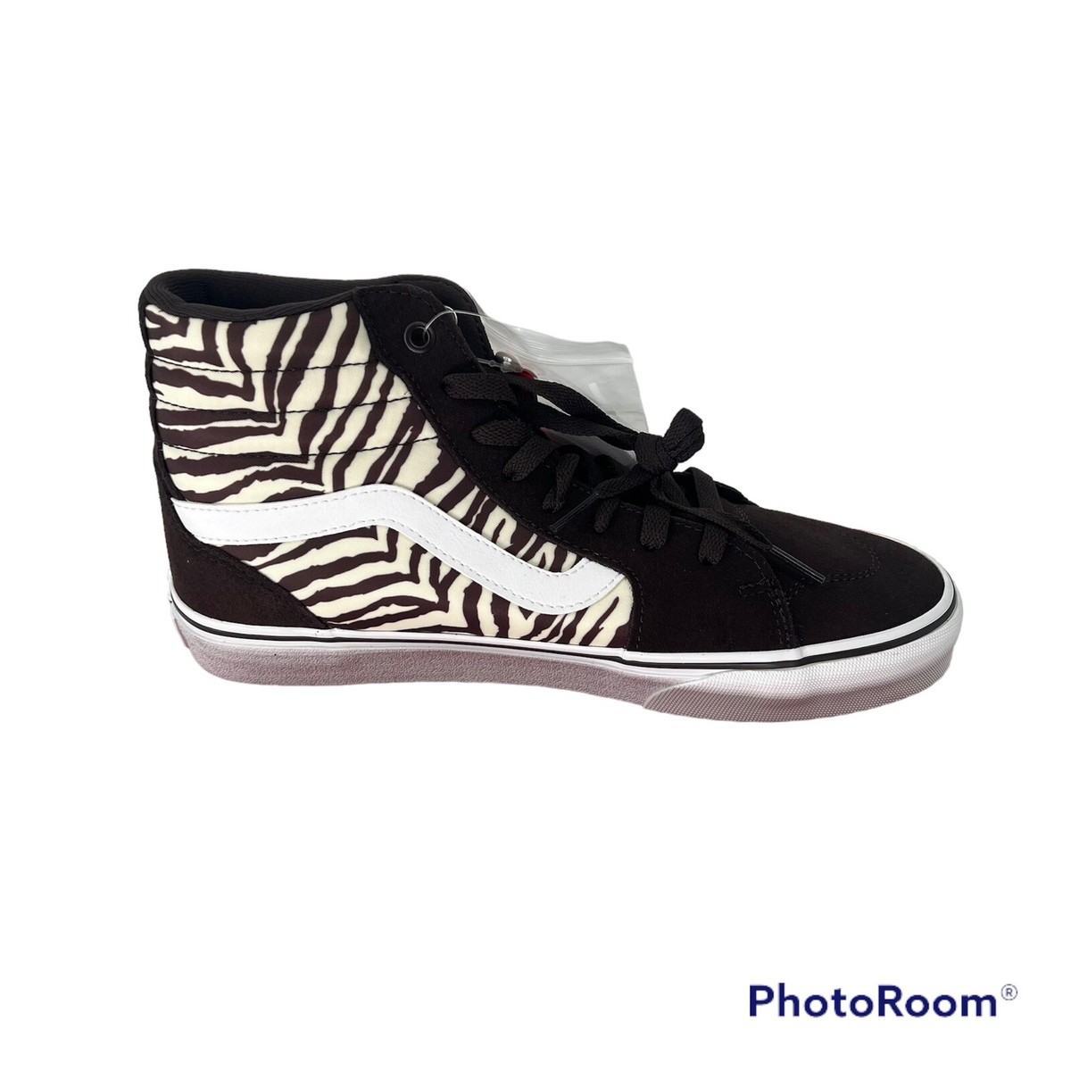Vans Filmore Hi Platform High-Top Shoes Size Brown White