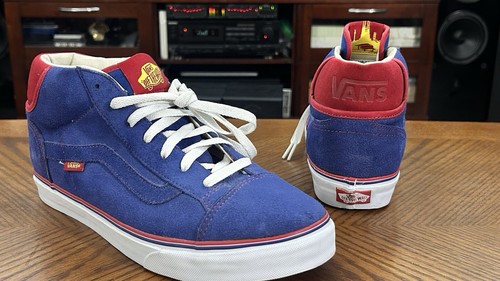 VANS City Pack Barcelona Mid Skool 2010 Men’s Sneakers Size 11 - Picture 2 of 15
