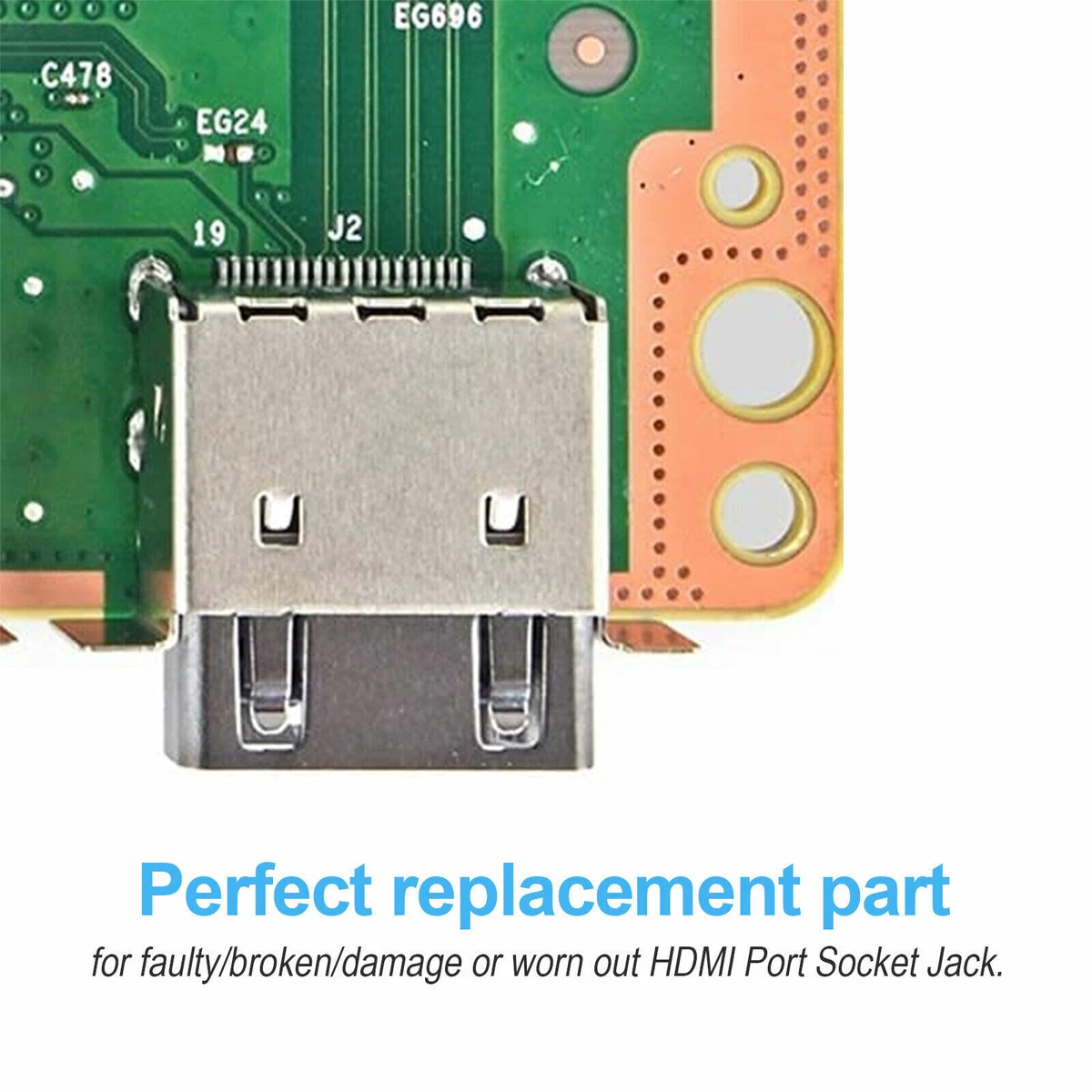 For Microsoft XBOX One X Console HDMI Port Socket Jack Plug Connector - Foto 5