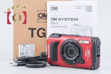 OM SYSTEM Olympus Tough TG-7 Red 12.0 MP Digital Camera w/ Box from Japan