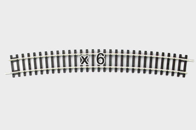 Piko 55219 HO Scale Curved Track R9/15° Box of 6