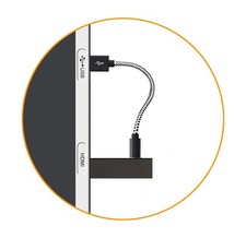 Fire TV Stick Zubehör:.  Stromnetzkabel 0,3m...