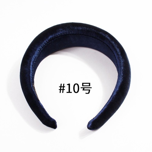 Moda Mujeres Acolchado Terciopelo Diadema Aro Diadema Diadema Accesorios - Imagen 22 de 24