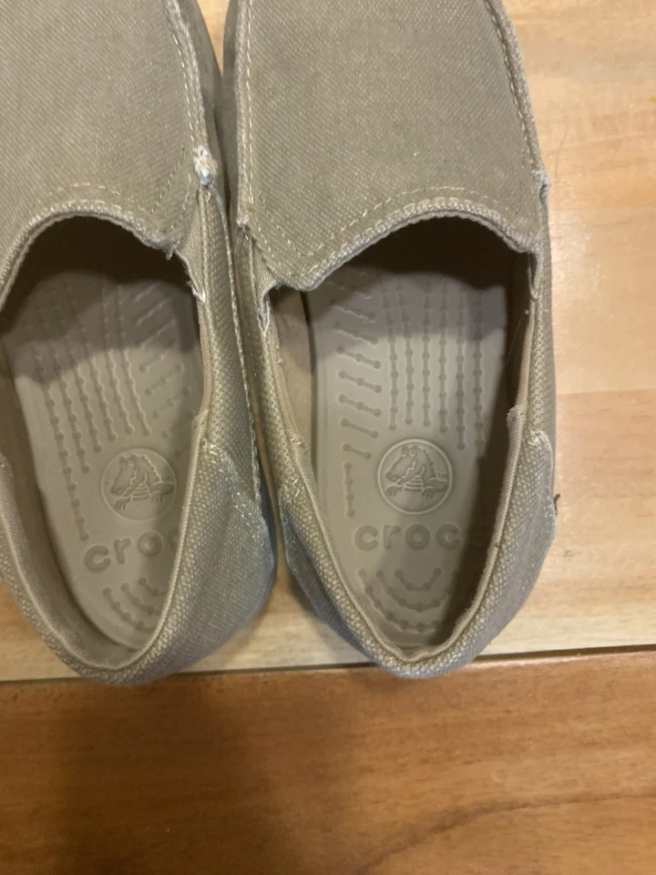 Crocs de lona Santa Cruze para niños talla J3 talla 3 Foto 2 de 4