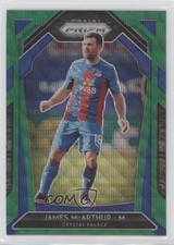 2020-21 Panini Prizm Premier League Green Wave Prizm James McArthur #68 zg6