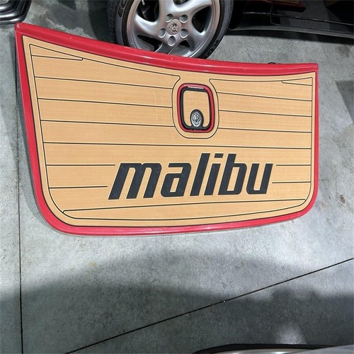2005 Malibu 23 LSV Swim Platform Step Pad Boat EVA Foam Faux Teak Deck Floor Mat - Picture 4 of 21