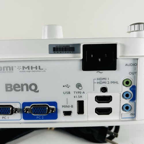 BenQ MX825ST 3300-Lumen XGA Short-Throw DLP Projector 64 HRS. - Photo 6/12