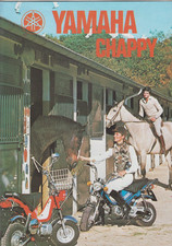 1976  Motorcycle Moped Yamaha  LB 50 Chappy minibike  sale brochure