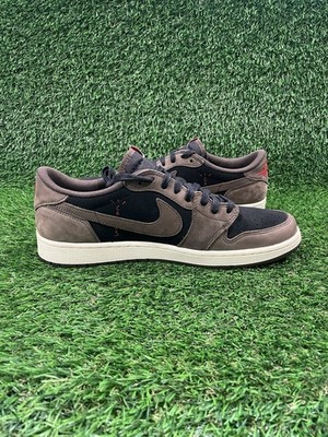 Nike Air Jordan 1 Low OG SP Travis Scott Mocha Size 13