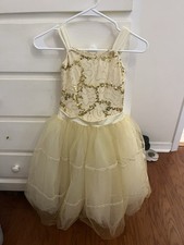 Yellow Belle Ballet Tutu Girls Costume