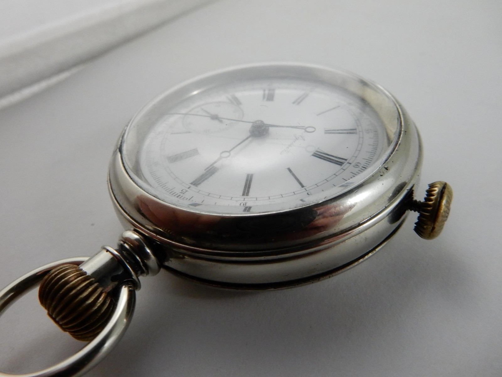 AGASSIZ SPLIT SECONDS CHRONOGRAPH POCKET WATCH17 … - image 20