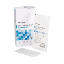 McKesson Closure Reinforced Skin Strip .5 x 4" Sterile 3010 50 Ct