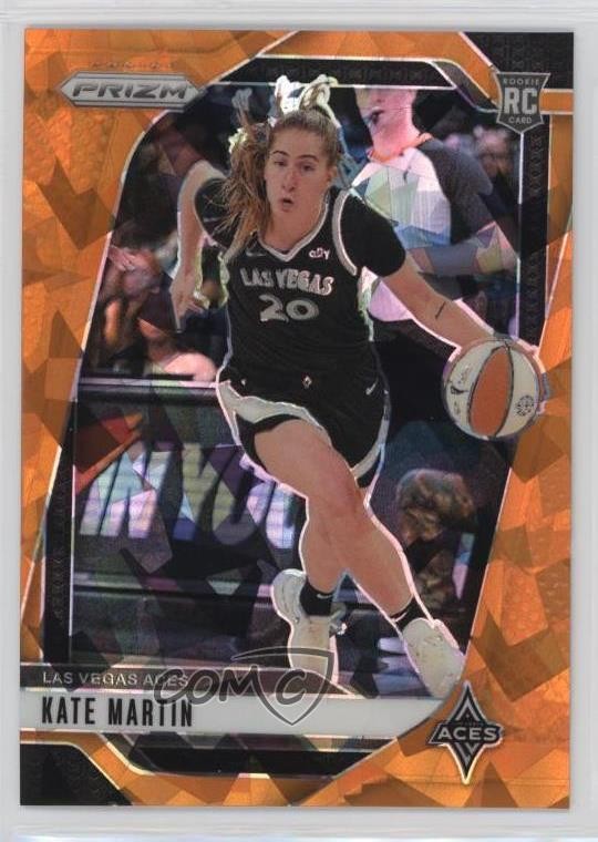 2024 Panini Prizm WNBA Orange Ice Prizm Kate Martin #126 08wl