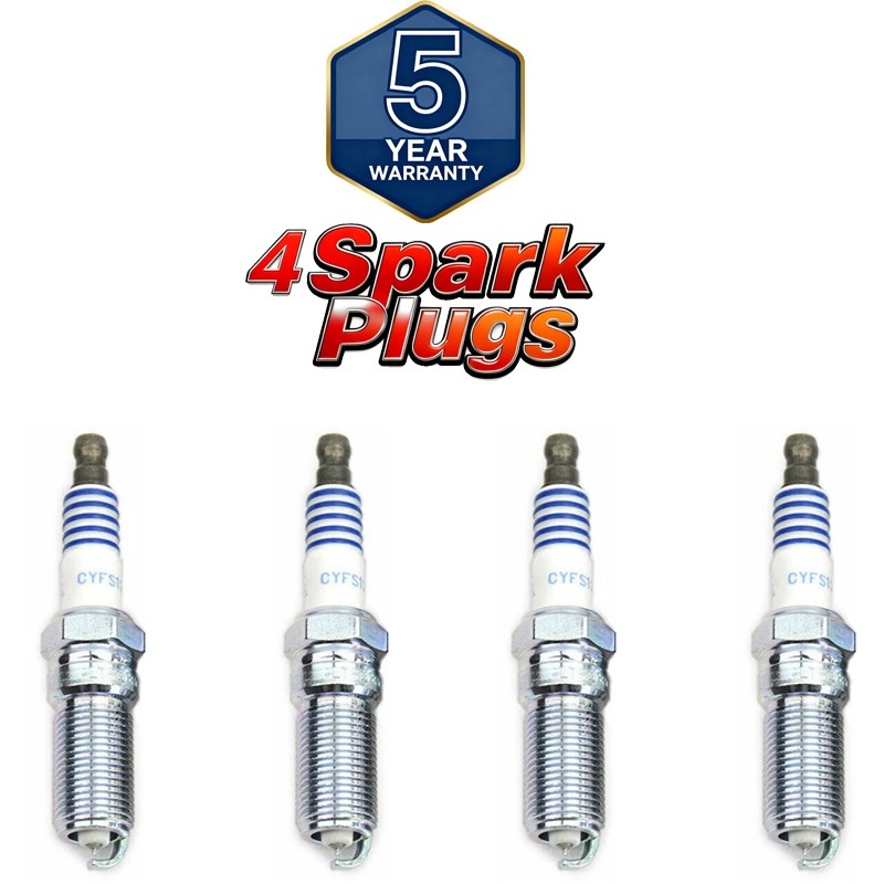 4PC NEW LR025605 SPARK PLUG FITS FOR LAND ROVER RR SPORT LR2 RANGE DISCO