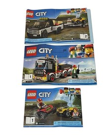 Lego MINECRAFT & CITY Lot 21240 21178 21165 60122 60181 60183 60179 31049 60148
