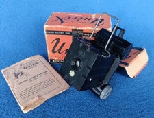 Vintage 1933 Univex Model A Bakelite Camera with Box Instructions