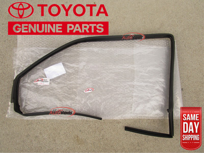 89 - 95 TOYOTA 4RUNNER FRONT LEFT SIDE DOOR GLASS RUN WEATHERSTRIP OEM NEW