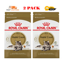 2 Pack - Royal Canin Feline Breed Nutrition Maine Coon Adult Dry Cat 14 lb bag 3.14 per pound