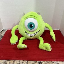 Disney Pixar Monsters Inc Mike Wazowski Plush Stuffed Toy 13  One Eyed Soft 7