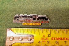 Steam Train Loco Black Prince Enamel Railway Pin Badge.