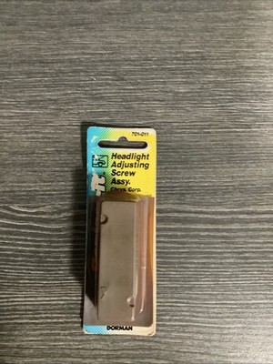 Dorman Replace-it 701-011 Headlight Adjusting Screw Assy. NOS