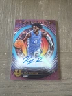 RJ Davis 2022-23 Bowman U Inception Auto UNC #BIA-RD 32/75