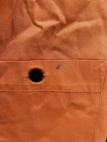 HARLEY DAVIDSON ORANGE BUTTON UP COLLARED MOTORCYCLE SHIRT SMALL- 20 X 29 - Picture 5 of 7