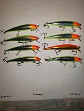 8 Bomber Long A 15A CHROME/ ORANGE SALMON SPECIAL