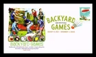Dr Jim Stamps Backyard Games First Day Of Issue Panda Cachets Cover 2021