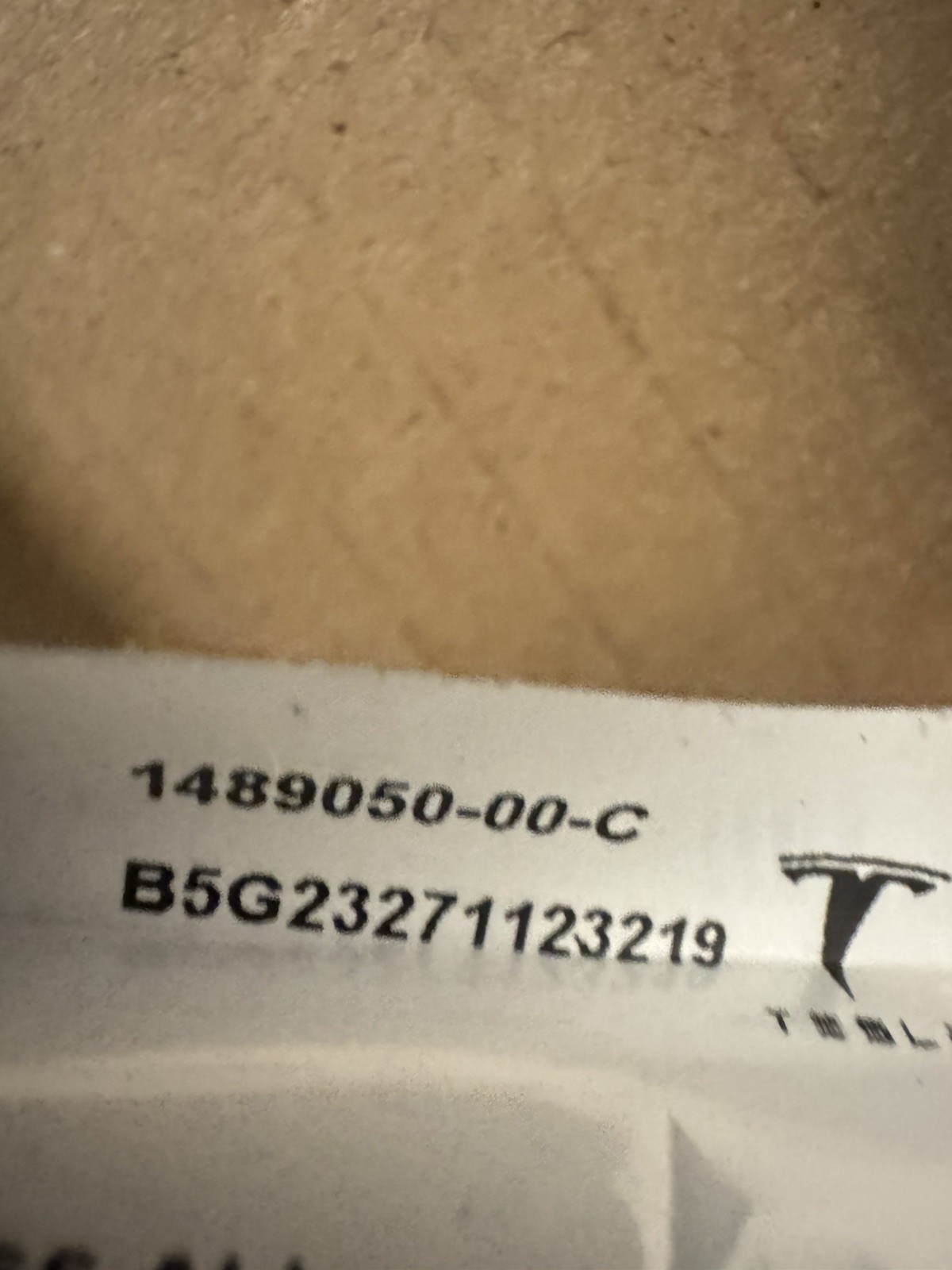 OEM 2020-2024 TESLA MODEL Y HARNESS FRONT END MODULE 1489050-00-C