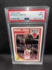 🔥 1989 Fleer Michael Jordan Basketball Card #21 PSA 9 (MINT) New Case
