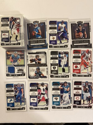 2023 Contenders Football - Rookies, Parallels, Patch - Pick Your Card