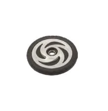 Ppd Group R5620G-2-003A Idler Wheel - 5.62in. x 20mm - Black/Silver