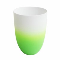 Asa Selection Neon Vase / Windlicht Dekovase Kerzenhalter Porzellan GrüN H 12 Cm