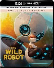 The Wild Robot - Collector's Edition 4K Ultra HD + Blu-ray + Digital 4K UHD