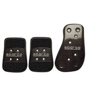 Sparco Carbon Fiber Pedal Kit - Part 03783l For Enhanced Driving Performance