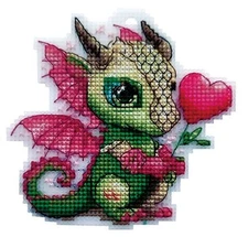 Dragon  Counted cross stitch kit 8062A