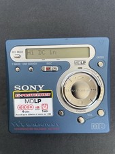 Vintage Sony MZ-R700 MiniDisc Walkman MDLP Portable Recorder Player Rare