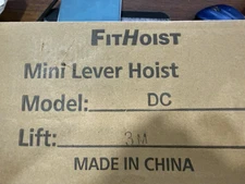 FITHOIST MAX 1/2 1100LBS CAP 10FT LEVEL MANUEL CHAIN ALLOY STEEL G80 Amazon Ret