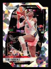 2024 Panini Prizm WNBA #136 Temi Fagbenle Ice Prizms Indiana Fever