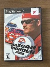 NASCAR Thunder 2003 Sony PlayStation 2 PS2 Complete CIB Disc Case Manual