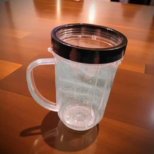 NutriBullet - NBM-U0272 NutriBullet Rx 30 Oz Short Mug with Lip Ring, Black