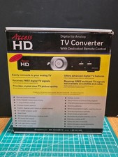 DIGITAL TO ANALOG TV CONVERTER IN BOX WITH REMOTE CONTROL - ACCESS HD DTA 1080D