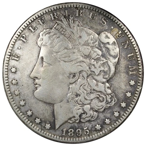 1895-S Morgan Dollar VF+ VERY FINE Cleaned Circulated Key Date $1 A3059